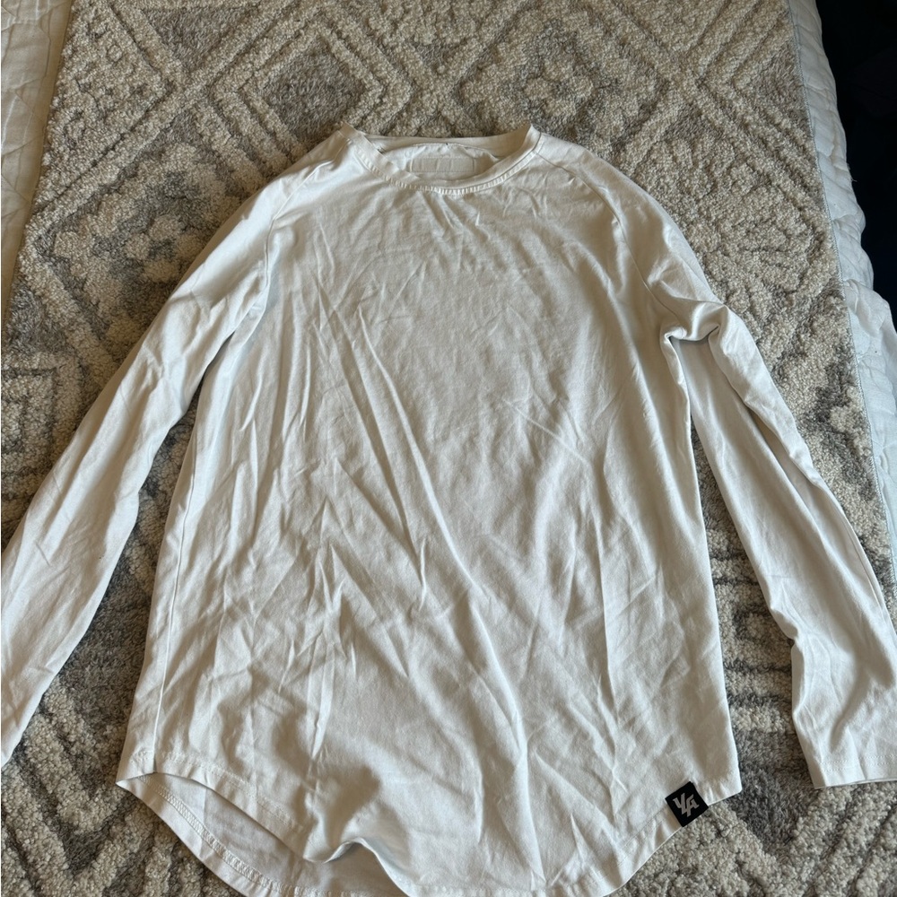 YoungLA 410 Perfect Raglan Long Sleeve Shirt (White / Small)